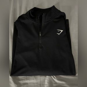 Gymshark Quarter Zip black